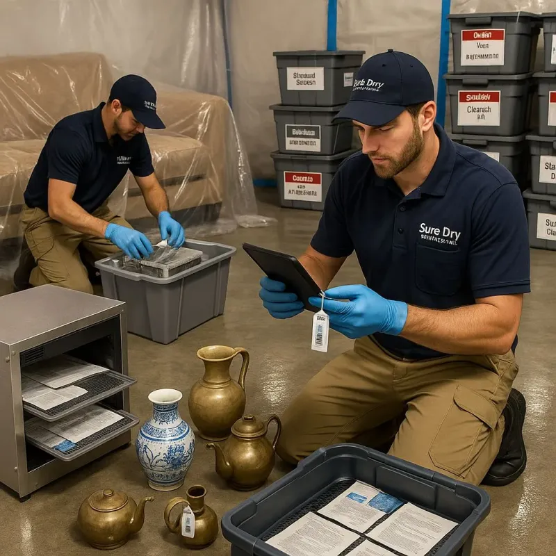 Content Protection and Restoration process in Grandview, WA