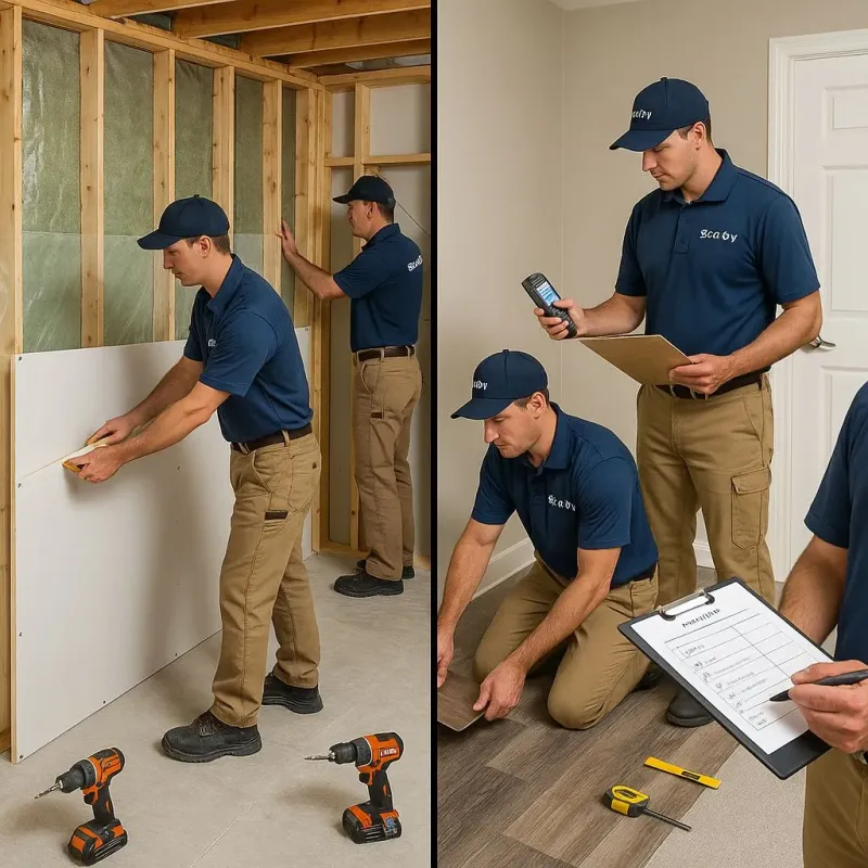 Repairs and Reconstruction process in Grandview, WA